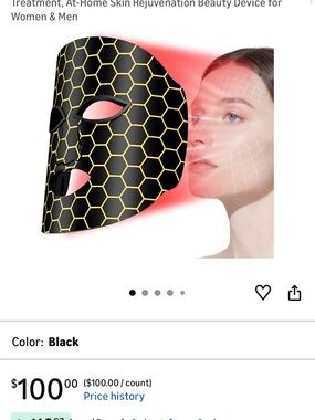 Brand new 7 color red light LED Light Mask